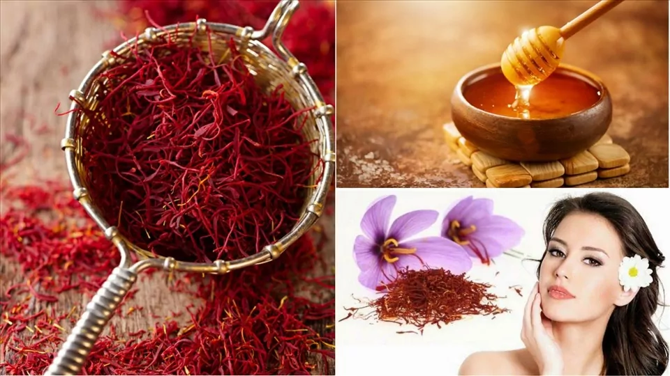 saffron mật ong