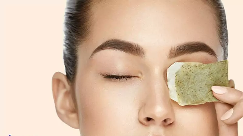 Chữa lẹo bằng trà 