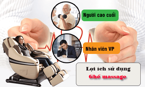 5 lợi ích của ghế mat xa toàn thân mang lại cho sức khỏe