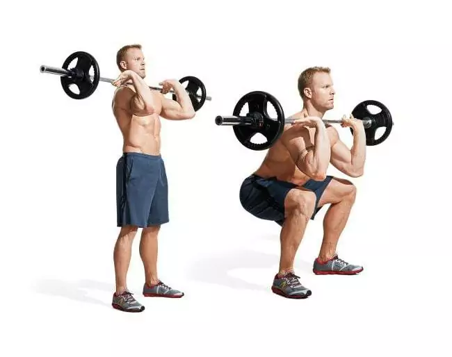 Squat Cùng Tạ đòn Min
