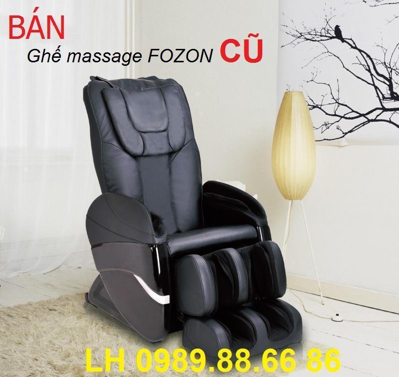Bán ghế massage toàn thân Fozon cũ giá uy tín