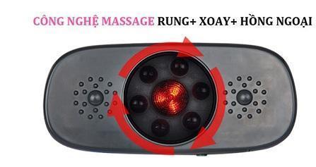 Đai massage bụng Ayosun AYS-688T3 - Máy matxa bụng Hàn Quốc