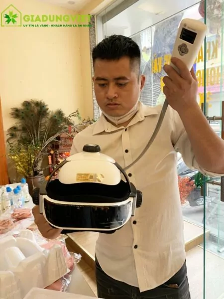 đai massage đầu Ayosun AYS-678 Hàn Quốc