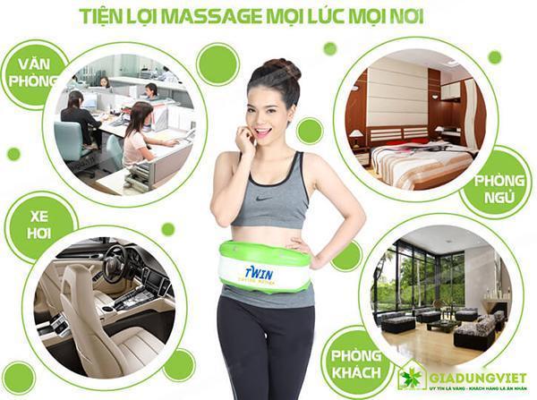 Đai mat xa giá rẻ nhưng vẫn đảm bảo các chức năng tốt