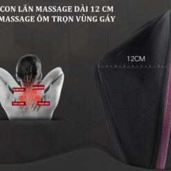 đệm massage toàn thân 6D Hàn Quốc vị trí gáy