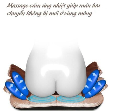 Túi khí kép đệm massage toàn thân 6D Hàn Quốc