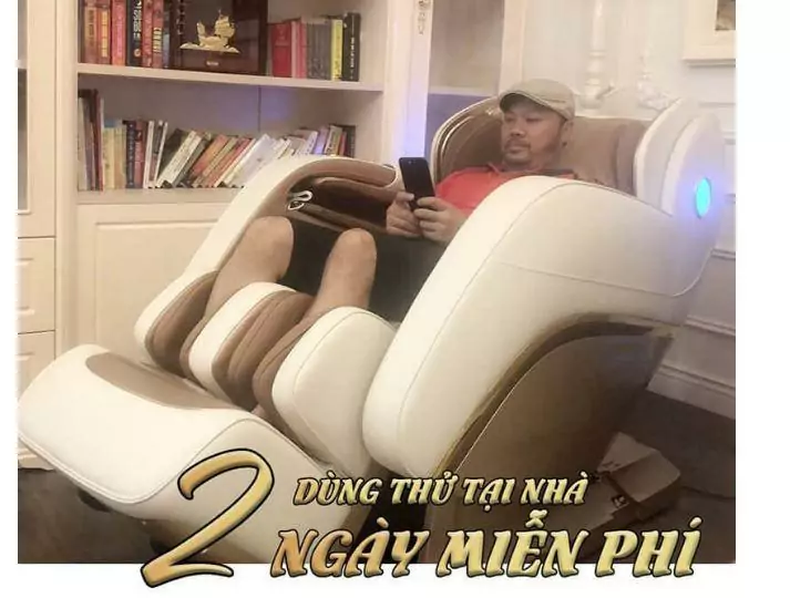 Dùng thử ghế mat xa chính hãng tại nhà miễn phí – Gia Dụng Việt