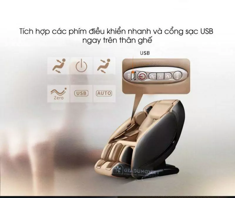 ghế massage Saporoo SP-G579 đa tính năng