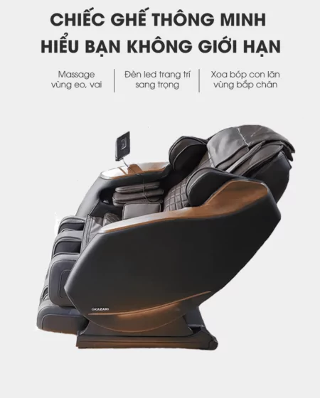 ghế massage chính hãng JS 550 Nhật Bản