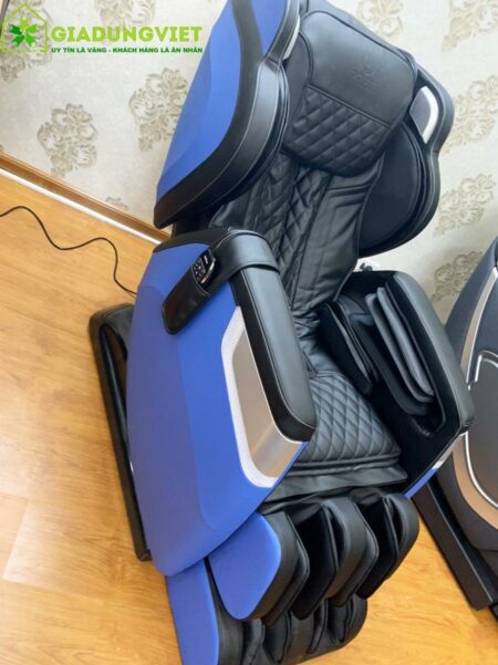phiên bản màu xanh ghế massage Okazaki OS 280
