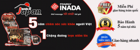Thương hiệu ghế massage Inada Family