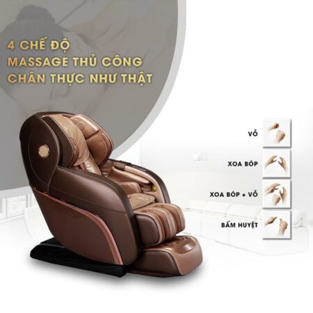 ghế massage toàn thân Homesport Ok 999 các chế độ
