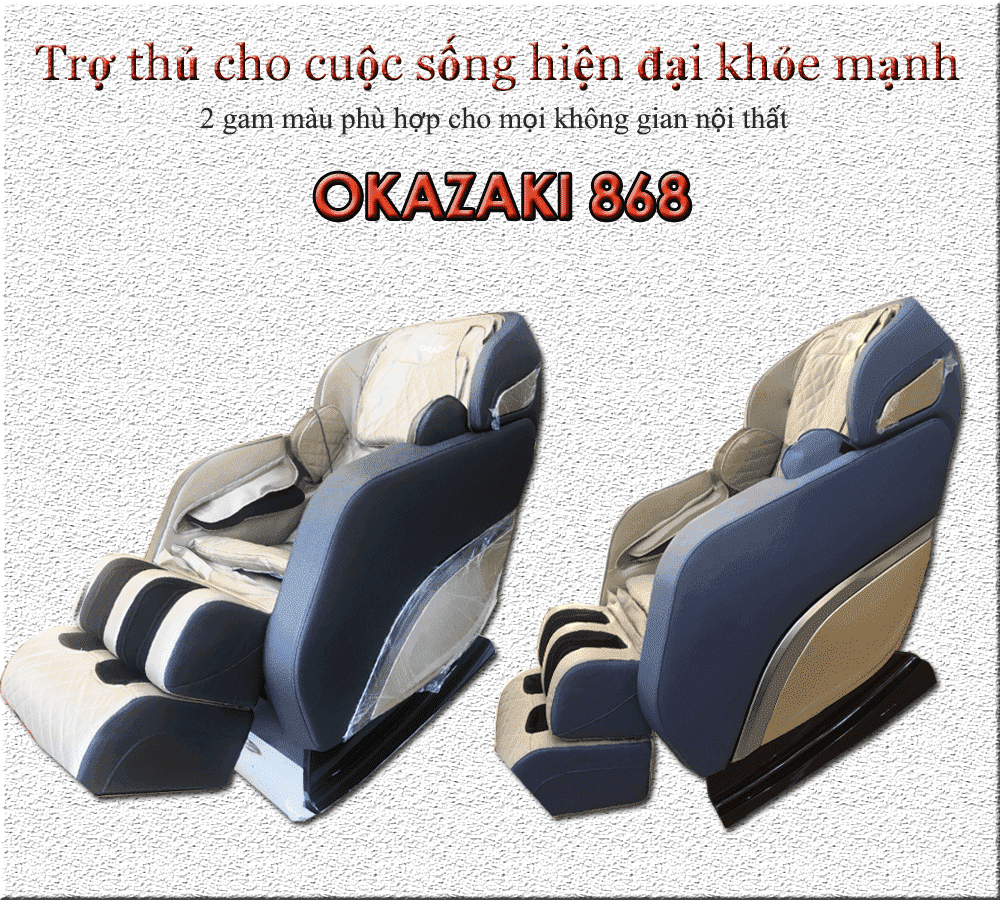 Okazaki 868 2 gam màu