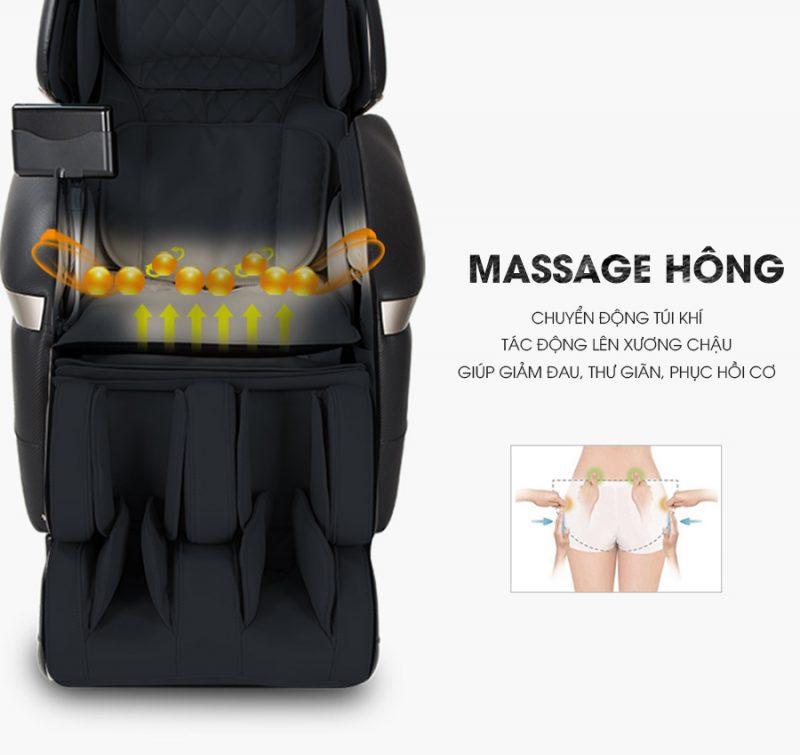 massage vùng hông