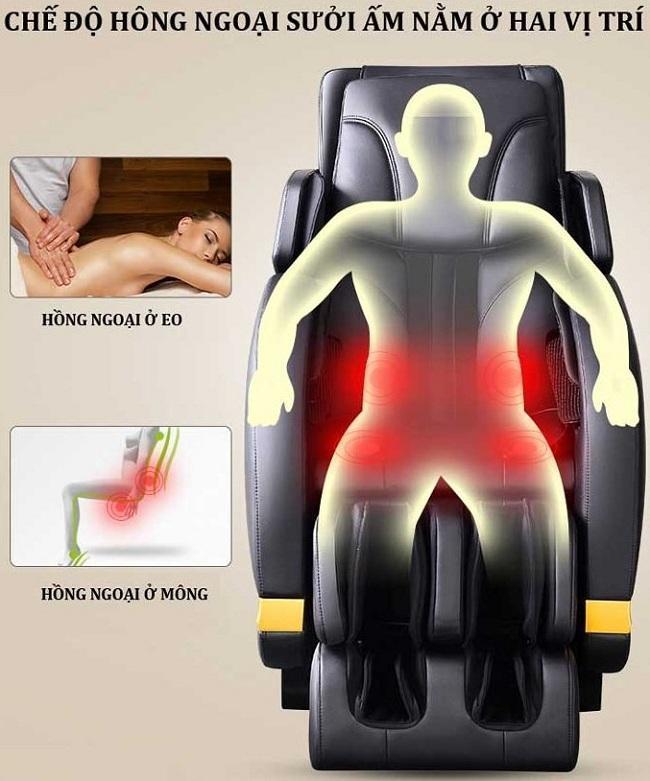 ghế massage toàn thân Shika 3d-sk-8902