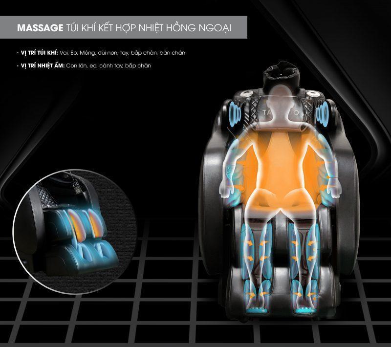 Ghế massage cho người già chính là QUÀ TẶNG SỨC KHỎE – GIÀU Ý NGHĨA