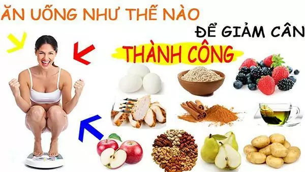 giảm cân ăn gì