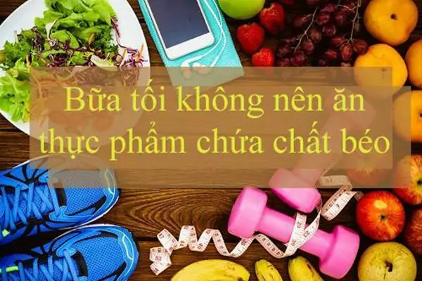 giam can khong nen an gi