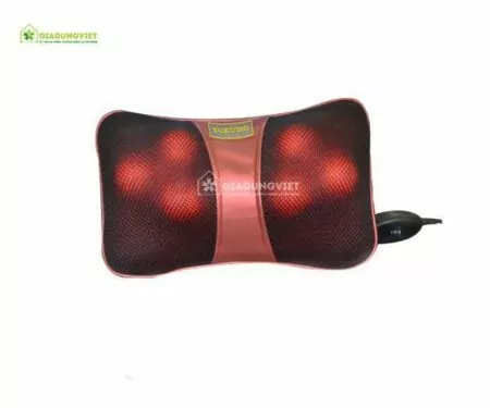 Gối massage hồng ngoại Yokushi 6 viên bi