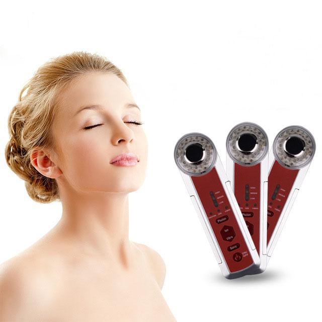 Chăm sóc da mặt với máy massage sóng siêu âm M371