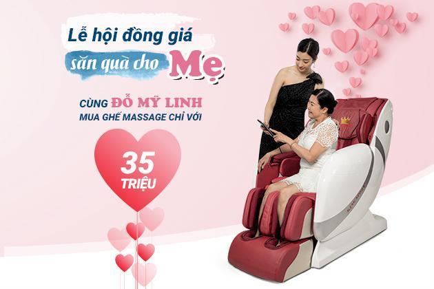 Lễ Vu Lan - Tặng quà cho Mẹ với chiếc máy massage chân