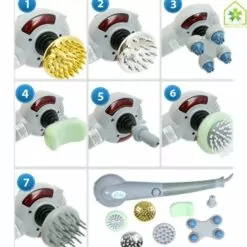Máy massage cầm tay 7 đầu đặc sắc