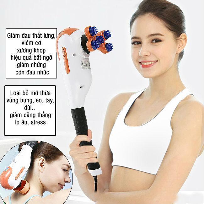 máy massage cầm tay mini squirre thông minh