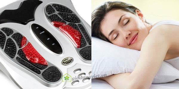 cải thiện giấc ngủ ngon với máy massage chân