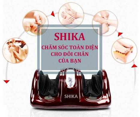 shika là thương hiệu máy massage chân nổi tiếng tại nhật bản