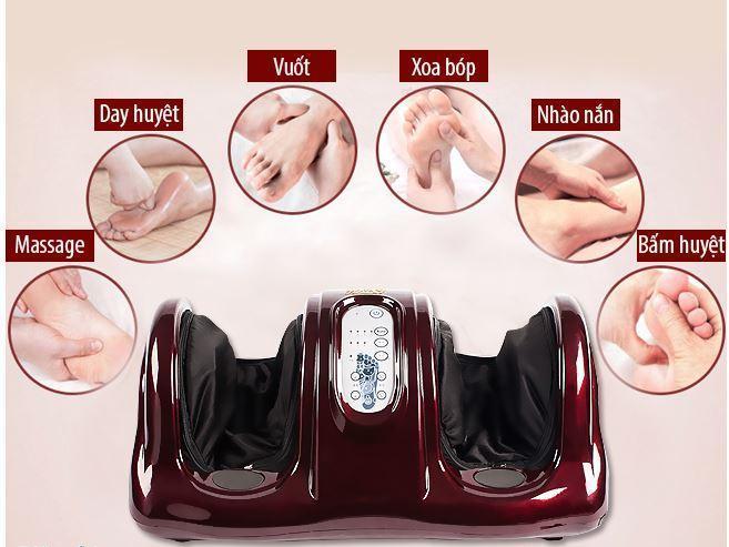 Máy massage chân Shika 8910 Nhật Bản