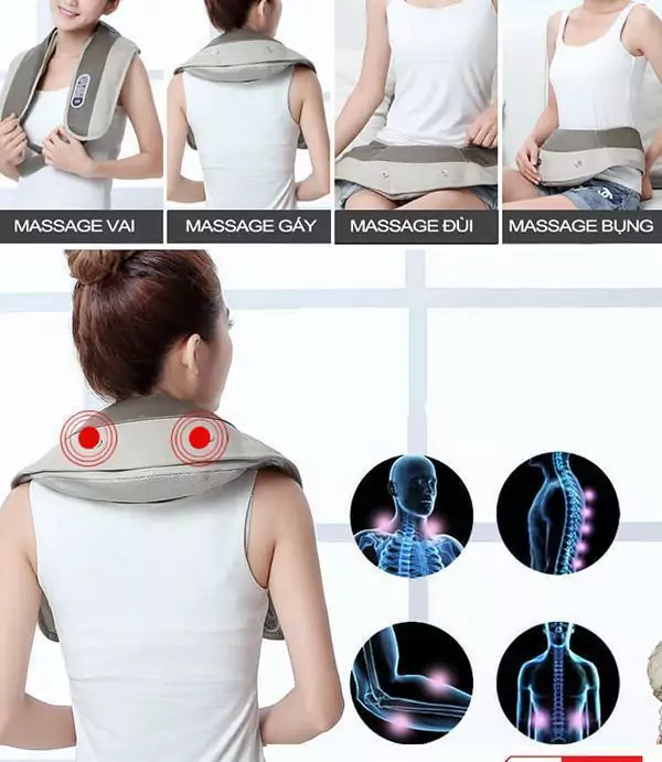 máy massage cổ vai gáy beurer nhiều tính năng dộc đáo