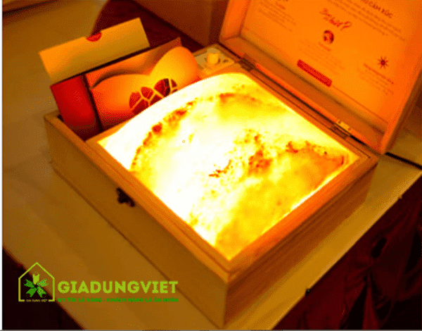 máy massage đá muối