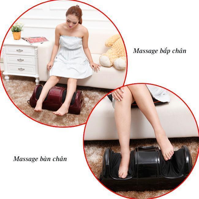 Máy matxa chân nhật bản xoa bóp toàn bộ đôi bàn chân