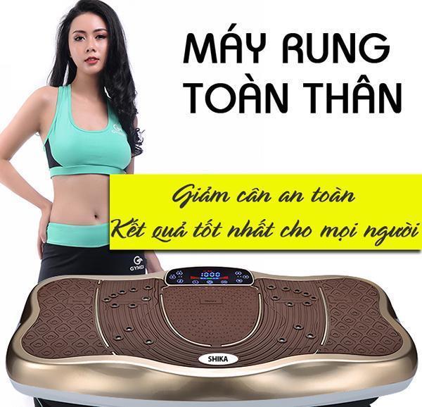 Máy rung toàn thân giảm béo có nhiều lợi ích tốt cho sức khỏe