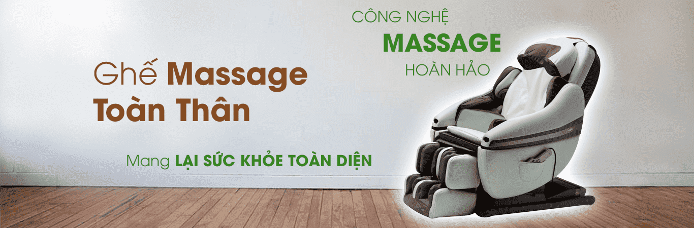 Ghế matxa toàn thân nhật bản được yêu thích tại thị trường Việt