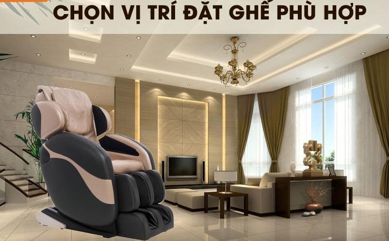 Mua ghế massage hợp mệnh, hợp phong thủy “rước lộc vào nhà”