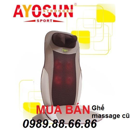 mua ghế massage toàn thân Ayosun cũ