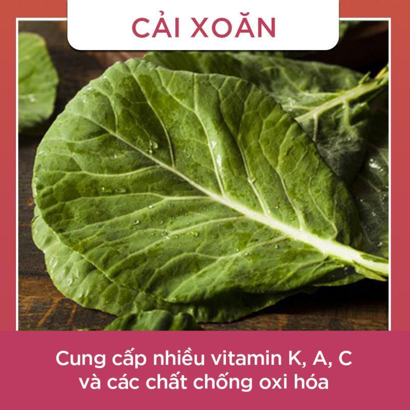 Cải xoăn tốt cho sức khỏe bệnh tim mạch