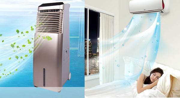 So sánh mức tiêu hao điện năng quạt điều hòa và máy lạnh