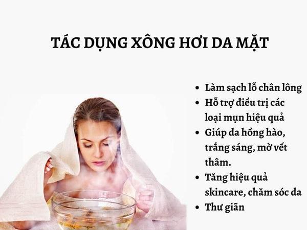 Cách xông hơi mặt làm đẹp da không cần dùng máy xông hơi tại nhà